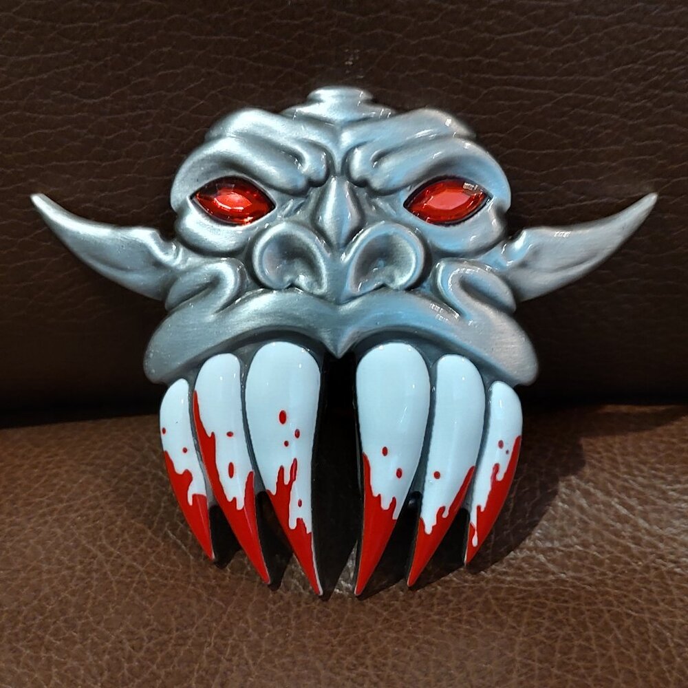 KISS Gene Simmons Dragon/Demon Boot Collectible Belt Buckle NEW